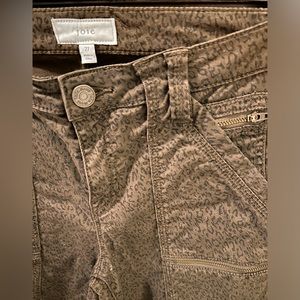 Joie high rise Park Skinny animal print pants